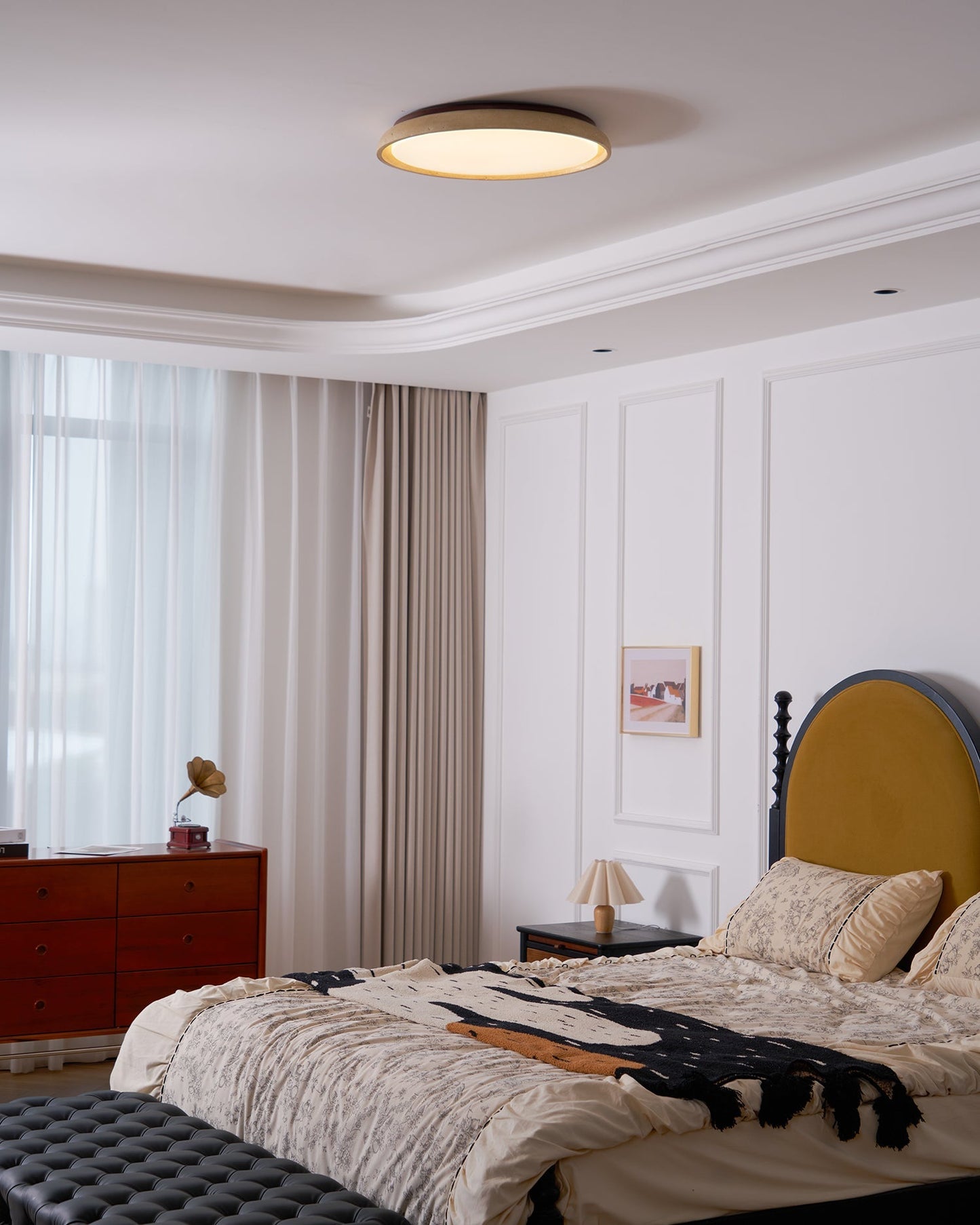 Modern Ceiling Lights with Round LED Design for Stylish Interiors