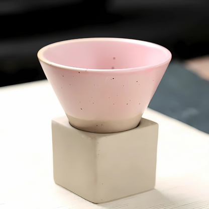 Japanese-Inspired Set of Artisanal Mugs for Coffee and Tea