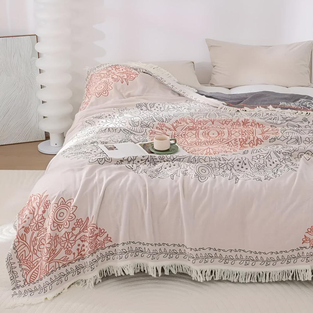 Stylish Cotton Throw Blanket for Every Season