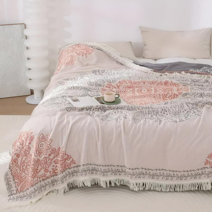 Stylish Cotton Throw Blanket for Every Season