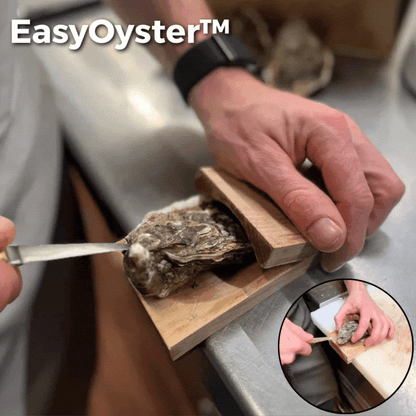 Oyster Opener Set with Non-Slip Base and Ergonomic Design - Safe & Easy