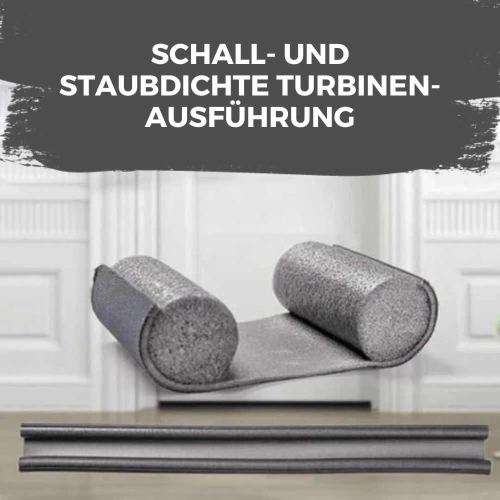 Double Draft Stopper – Keeps Cold, Dust & Insects Out | Sliding Door Seal for Energy & Noise Reduction