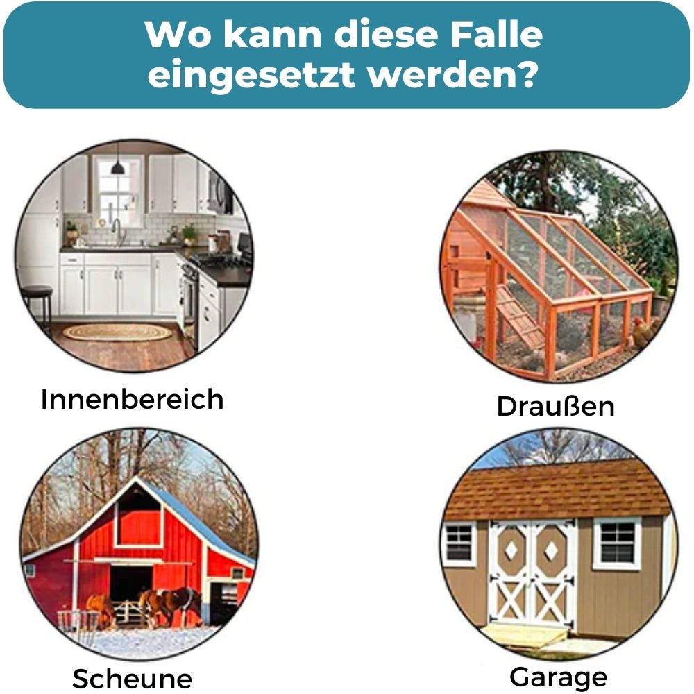 50% Discount | Eco-Friendly Pest Trap with Flip & Slide Design!