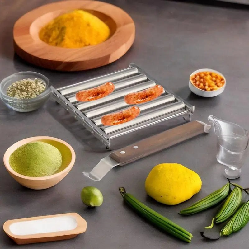 50% OFF | Stainless Steel Grill Sausage Roller [Last Day for Discount]