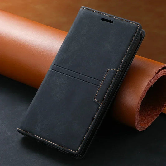 Durable Smartphone Cover Featuring Integrated Card Holder