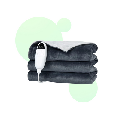 Cozy Electric Throw Blanket for Home Use