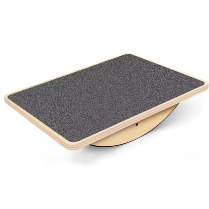 Non-Slip Surface Balance Board Made of Solid Wood