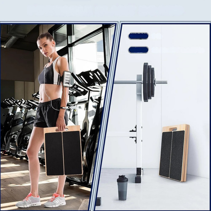 Wooden Incline Board for Stretching and Muscle Enhancement – Adjustable