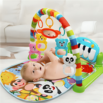 Colorful Harmony Play Mat | Ignite Your Baby's Senses with Sound and Light!