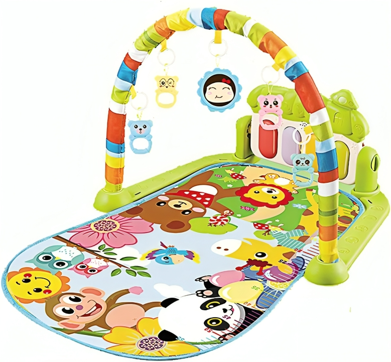 Colorful Harmony Play Mat | Ignite Your Baby's Senses with Sound and Light!