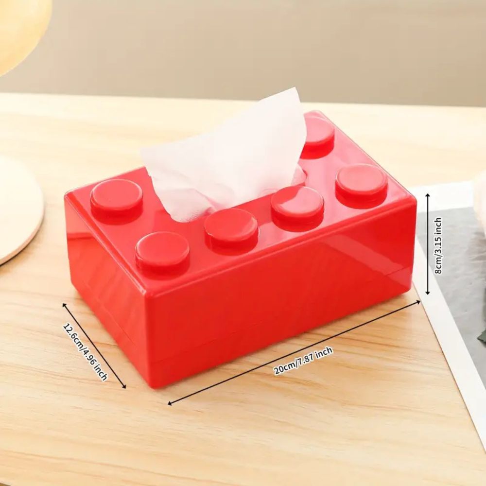 Colorful Cube Tissue Dispenser for Every Room