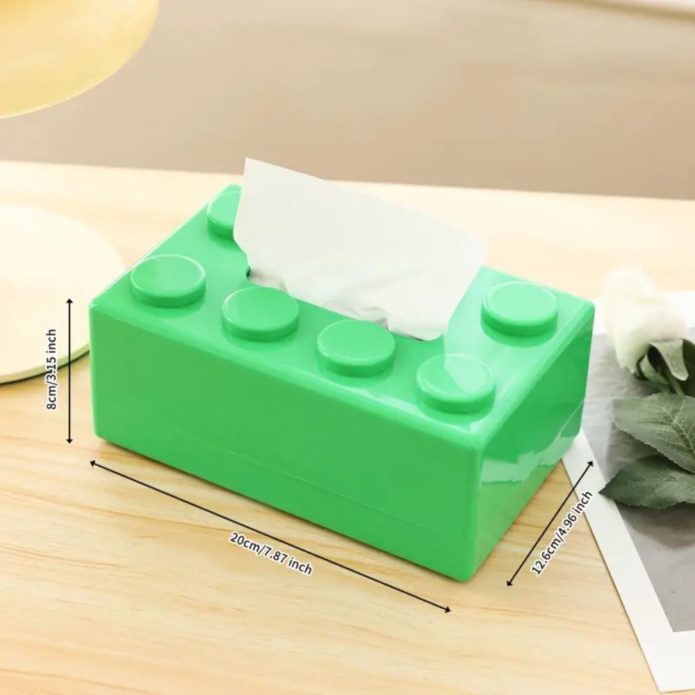 Colorful Cube Tissue Dispenser for Every Room