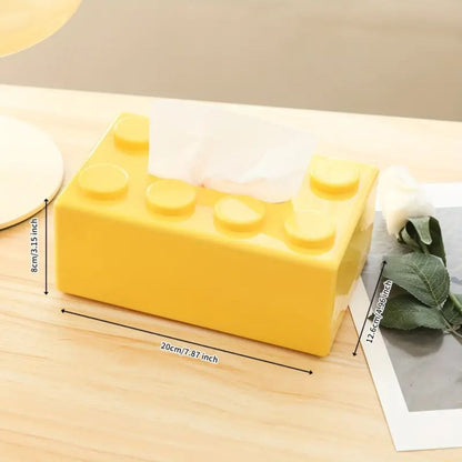 Colorful Cube Tissue Dispenser for Every Room
