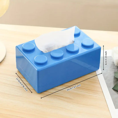 Colorful Cube Tissue Dispenser for Every Room