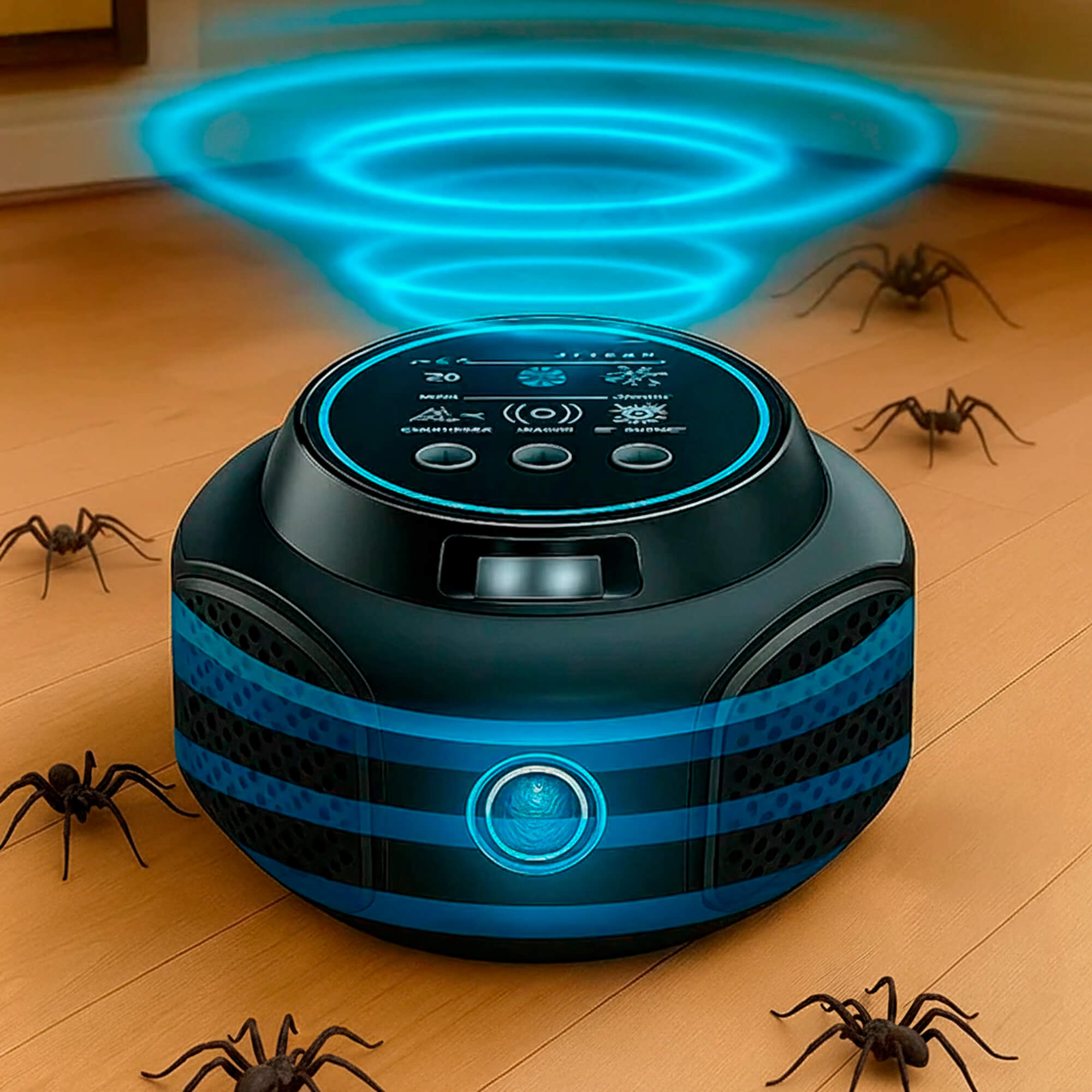 Ultrasonic Spider Repellent Plug-In – Safe, Silent, and Chemical-Free ...