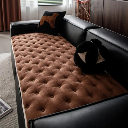 Luxury Tufted Sofa Protector for Everyday Comfort