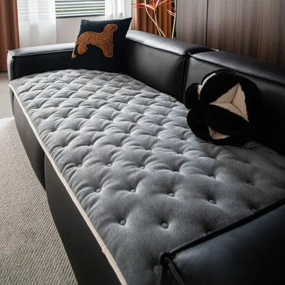 Luxury Tufted Sofa Protector for Everyday Comfort