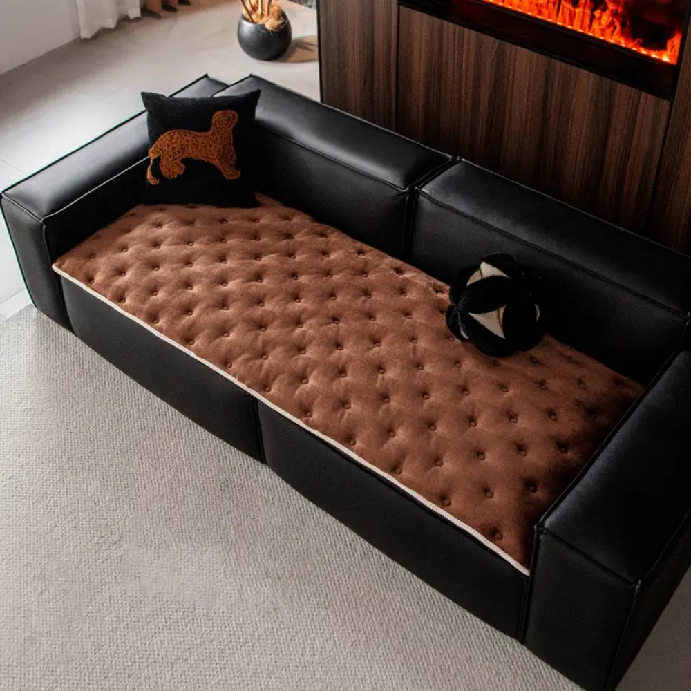 Luxury Tufted Sofa Protector for Everyday Comfort