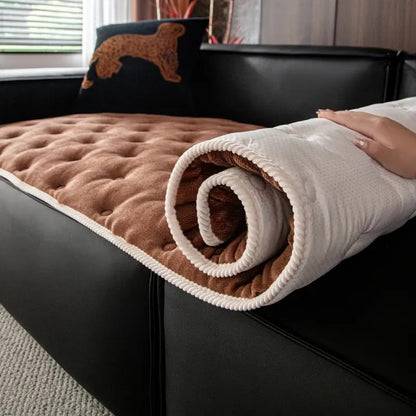 Luxury Tufted Sofa Protector for Everyday Comfort