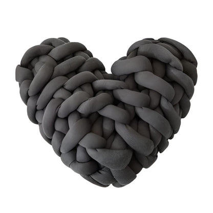 Cozy Heart-Shaped Knot Pillows for Ultimate Relaxation