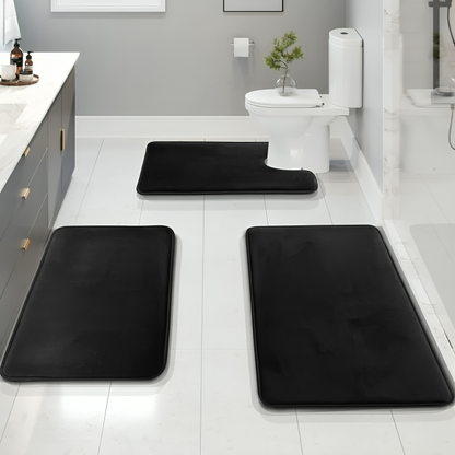 Non-Slip Bath Mat with Soft Memory Foam