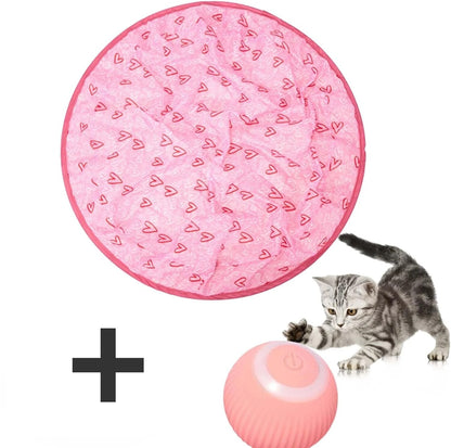 Electric Self-Rolling Cat Toy - KittyBall with 50% Discount