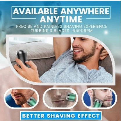 TravelTrim Electric Shaver - Compact & Washable Grooming Tool