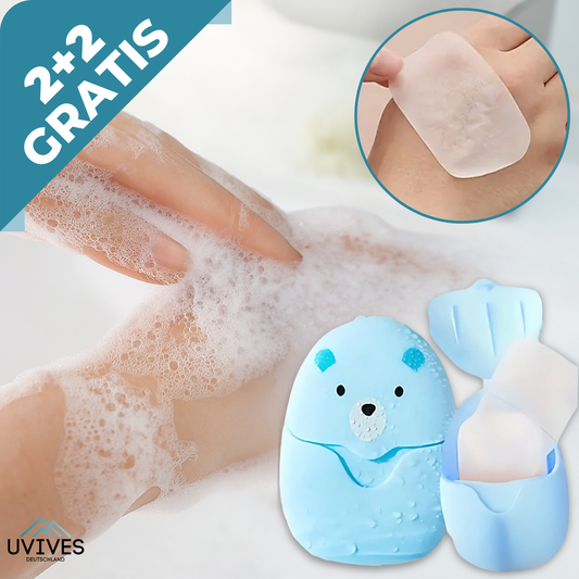 2+2 FREE | Pocket Soap – Fresh Hands Anytime, Anywhere.