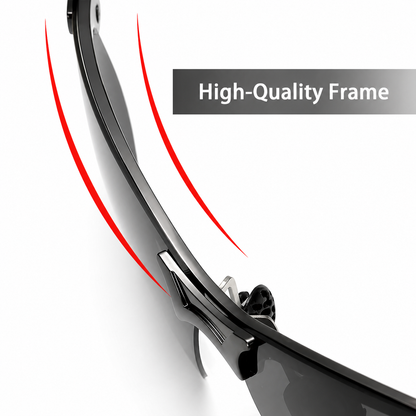 Adaptive Sports Sunglasses | UV400 Protection | Semi-Rimless Design