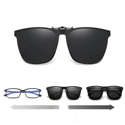 Transform Your Vision: Clip-On Sunglasses with UV Protection