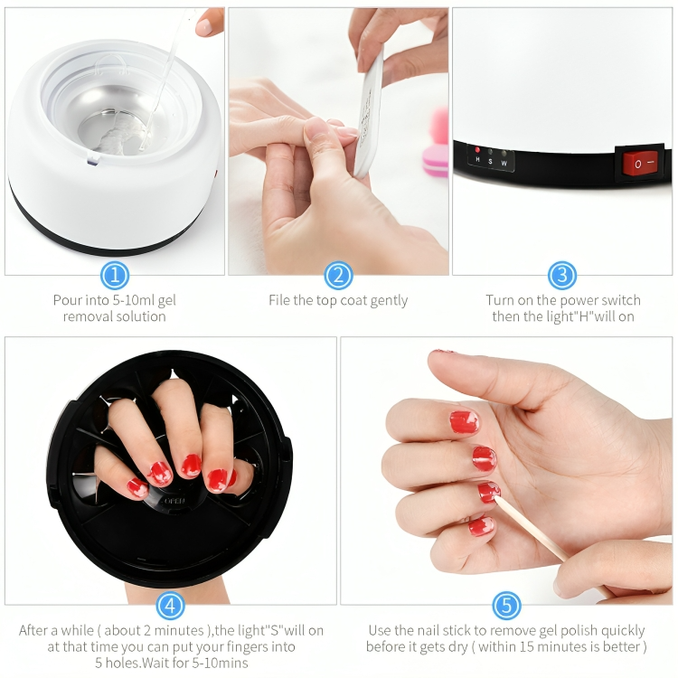 NailEase Pro | Professional Gel Removal Device