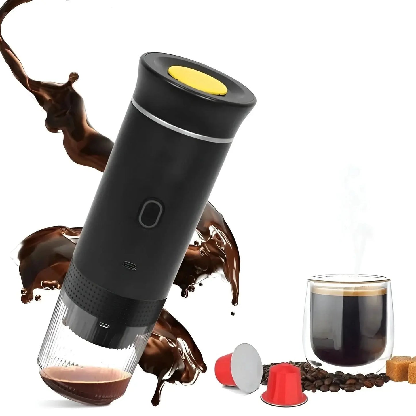 On-the-Go Espresso Wizard: Your 3-in-1 Coffee Companion