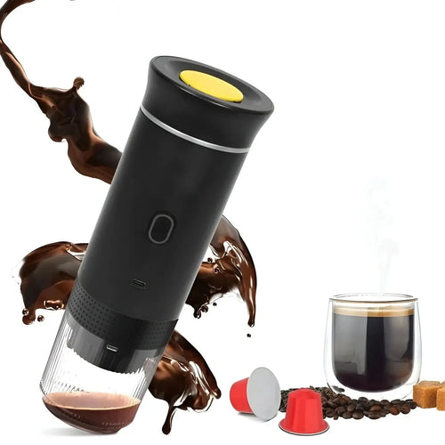 On-the-Go Espresso Wizard: Your 3-in-1 Coffee Companion