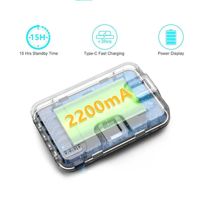 Compact LED Selfie Light for Phones and Laptops