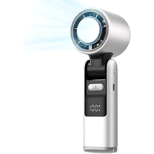 Compact Handheld Fan with Smart Digital Interface