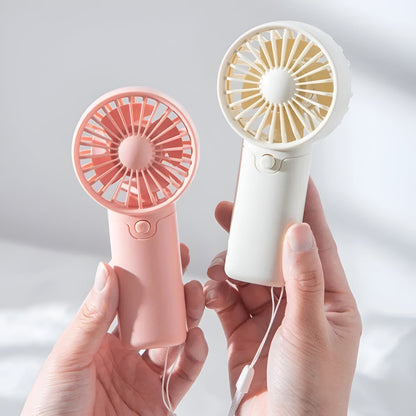 Compact Rechargeable Personal Breeze Fan for Home & Travel