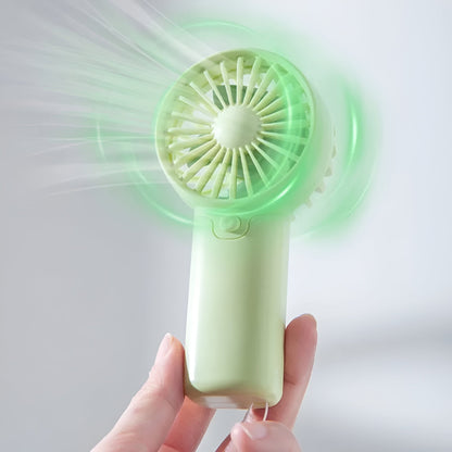 Compact Rechargeable Personal Breeze Fan for Home & Travel