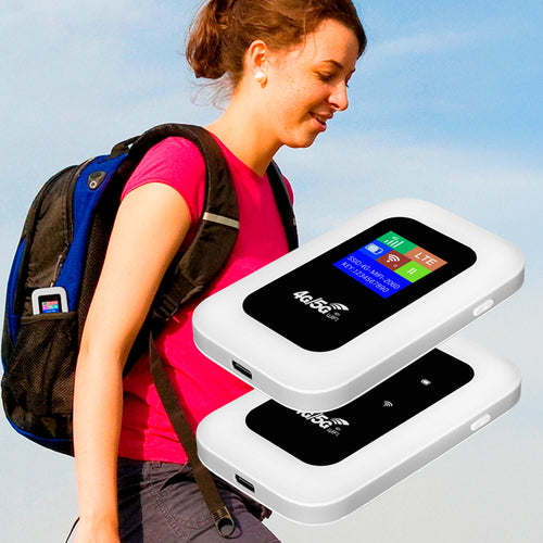 Portable 5G Wi-Fi Router for Secure High-Speed Connections at Home and Travel