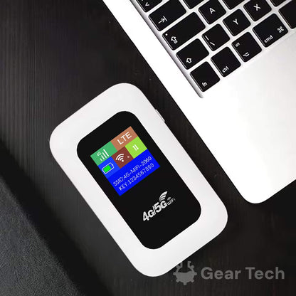 Portable 5G Wi-Fi Router for Secure High-Speed Connections at Home and Travel