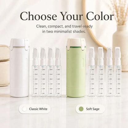 4-in-1 Travel Bottle for Easy Pouring and Dispensing
