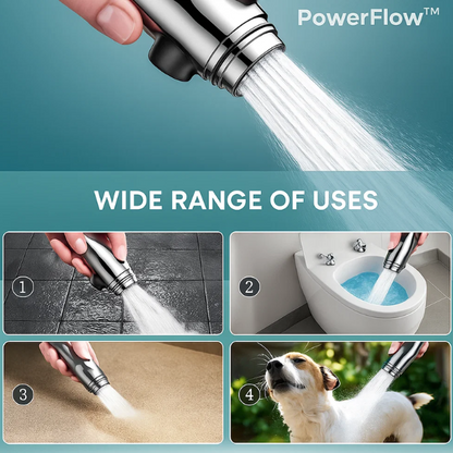 Shower Head with 9-Layer Filtration and Turbo Boost Technology