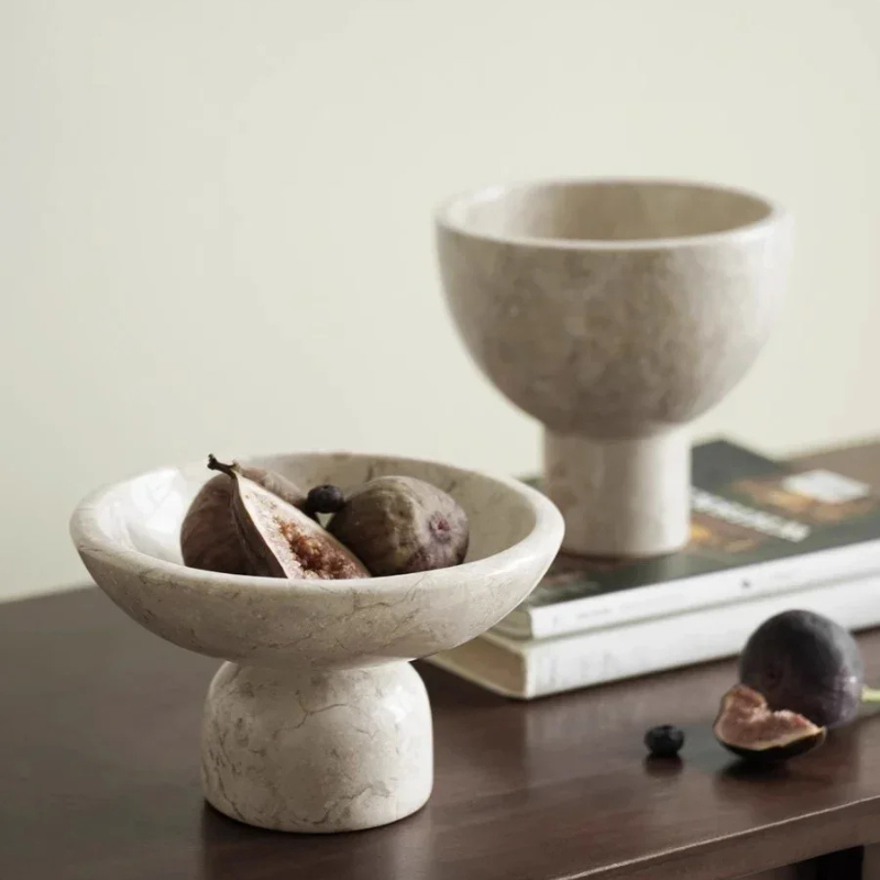 Natural Stone Bowls and Trays – Elegant French Style Home Decor