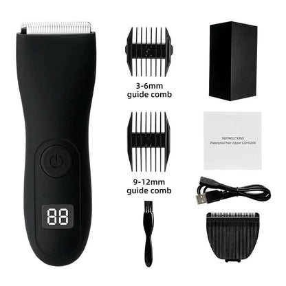 Precision Electric Shaver with Rechargeable Battery