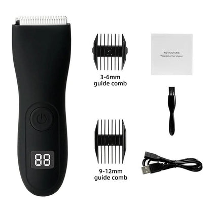 Precision Electric Shaver with Rechargeable Battery