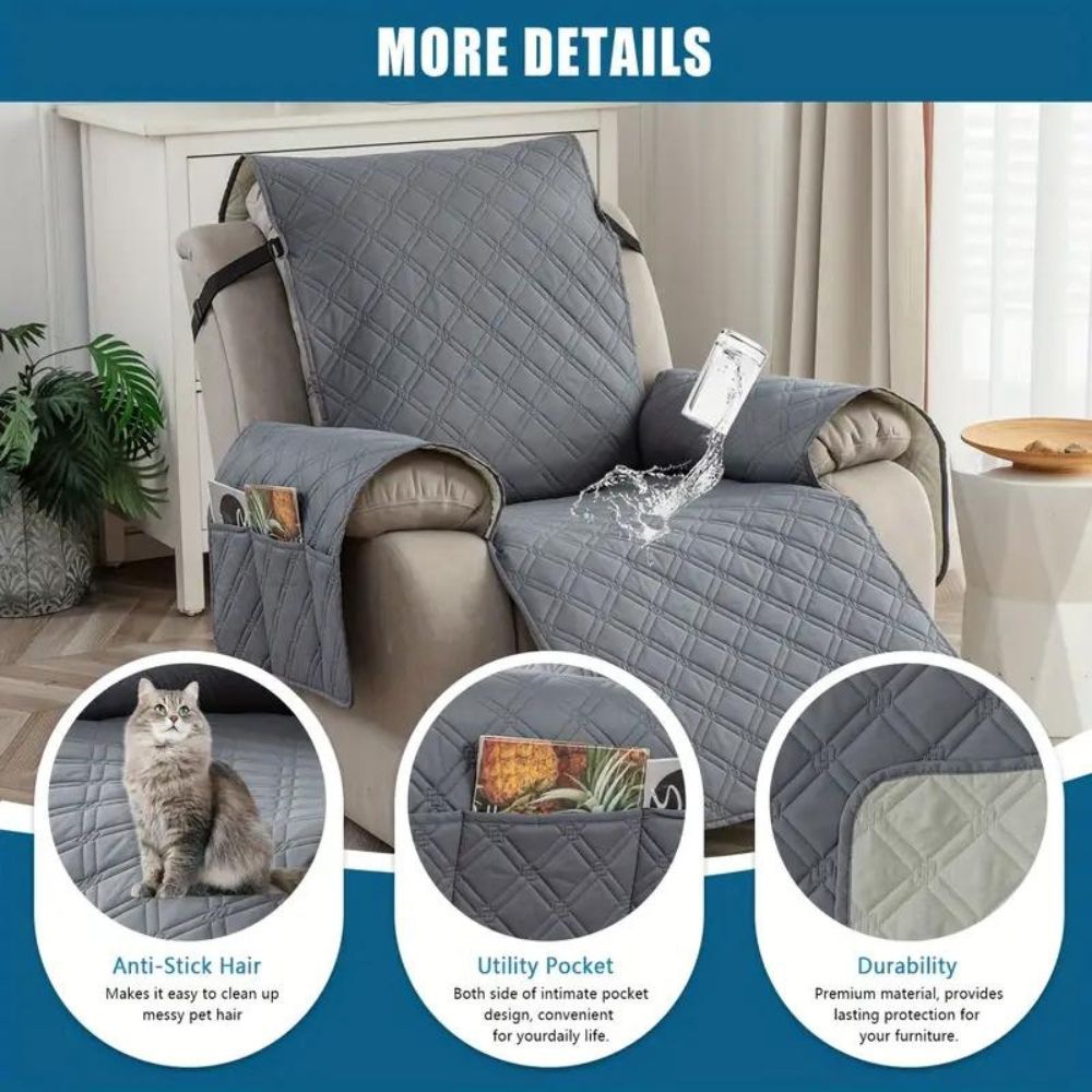 Ultimate Waterproof Recliner Protector Cover