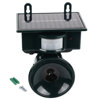 Motion Sensor Solar Bird Repellent – Outdoor Sound Deterrent