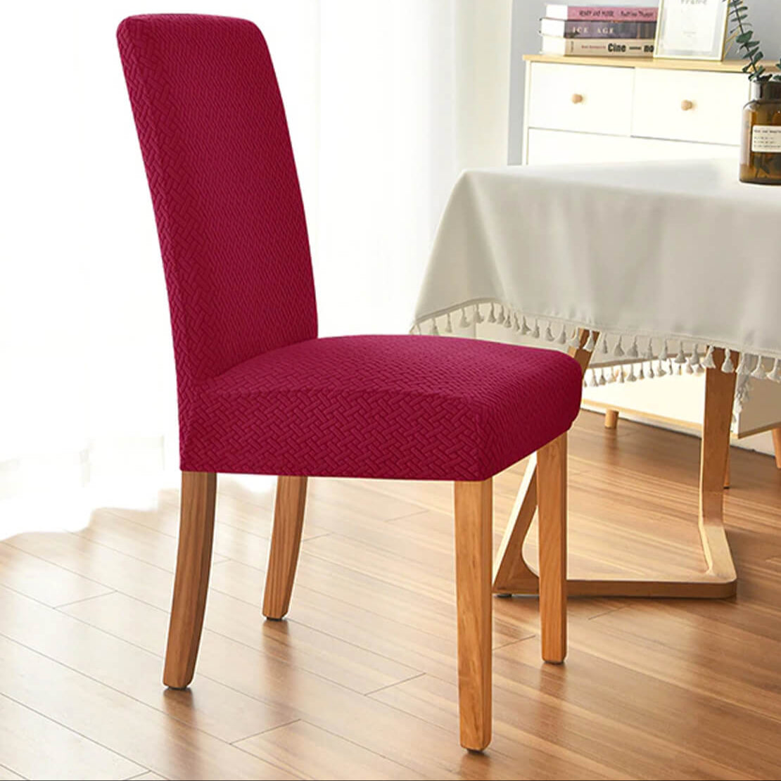 Stretchable Chair Covers | Easy Care | Protection & Style for Any Occasion | Washable