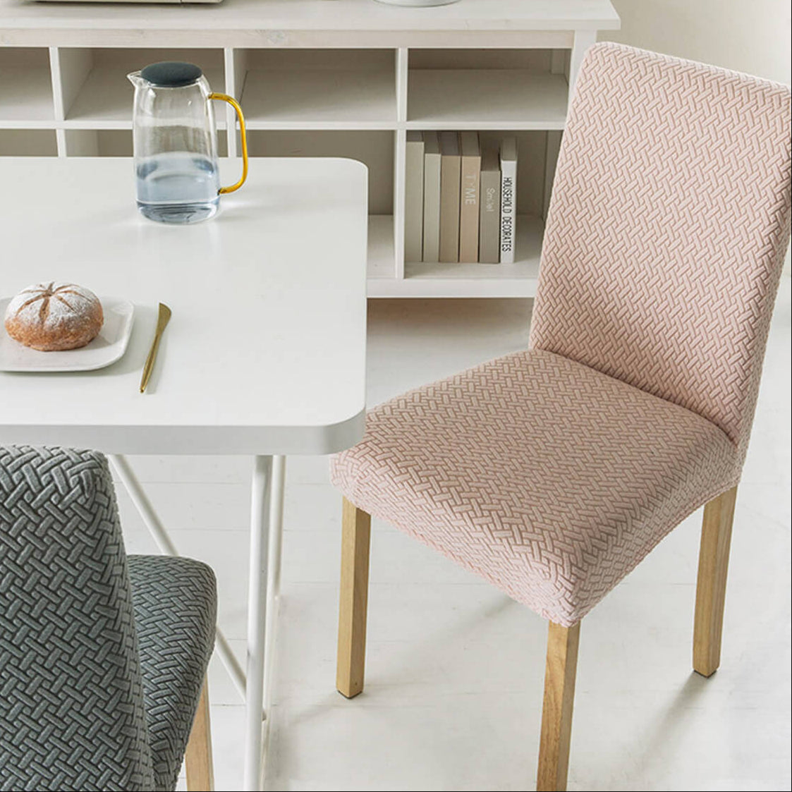 Stretchable Chair Covers | Easy Care | Protection & Style for Any Occasion | Washable