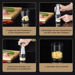 ChopMaster Pro | Effortless Garlic & Veggie Slicing