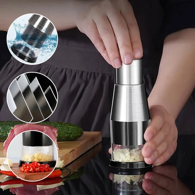 ChopMaster Pro | Effortless Garlic & Veggie Slicing
